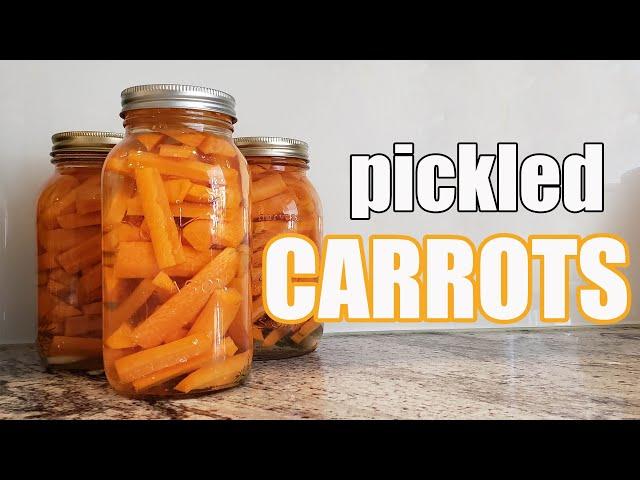 Pickled Carrots - Easy, Tasty & Always Crunchy