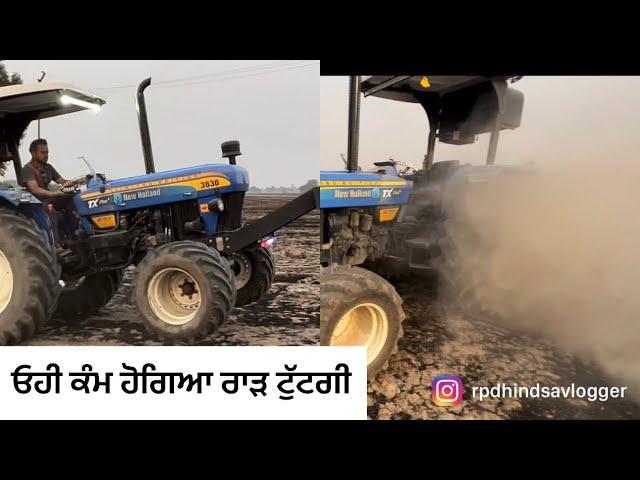 Newholland da hoya kandstunt gone wrongtractor stunts