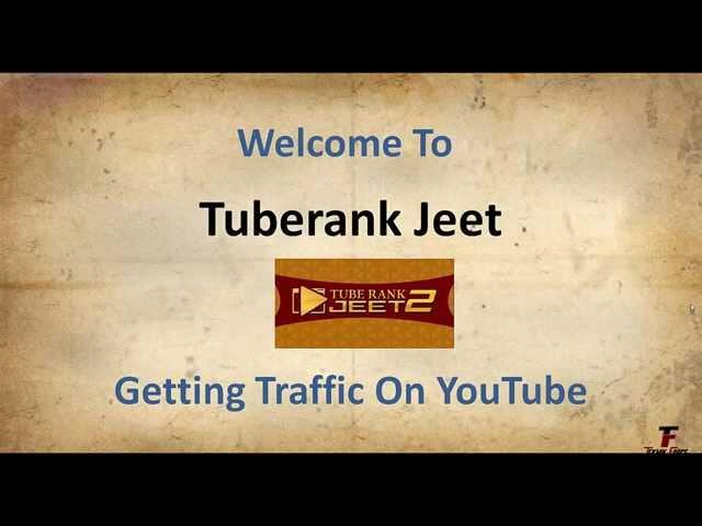 Getting Traffic on YouTube - Tuberank Jeet Webinar