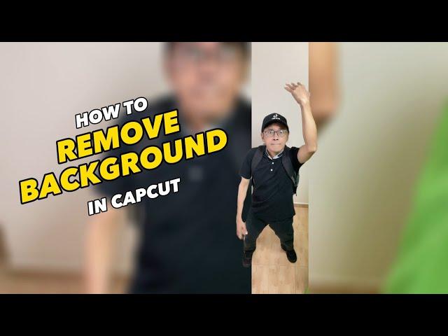 How to Remove Background in Capcut and Add New Background - Edit Tutorial