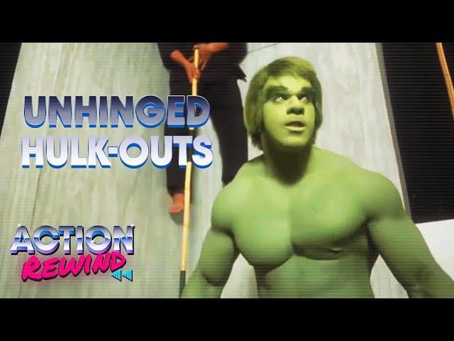 40 Minutes of Non-Stop Hulk Outs! | The Incredible Hulk | Action Rewind
