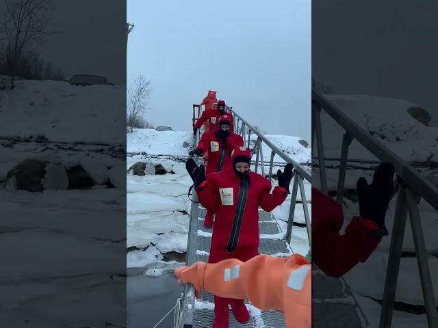 Ice-Floating with Russian girls in Arctic. Murmansk, Russia #travel #russia #arctic #kola peninsula