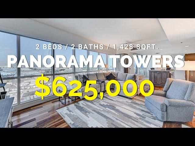 Panorama Towers Las Vegas High-Rise Condo For Sale | $625,000 | 2 Beds | 2 Baths | 1,428 sqft