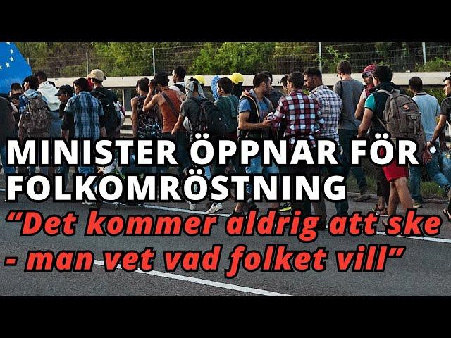 Fransk minister avslöjar att folkomröstning om invandring aldrig kommer att ske