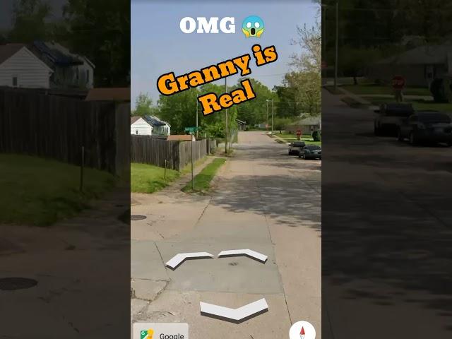 Omg! Granny house  real found on Google Earth #googlemap #omg