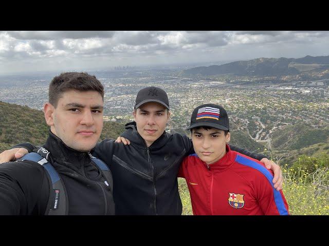 Hiking with Michael and Vahag