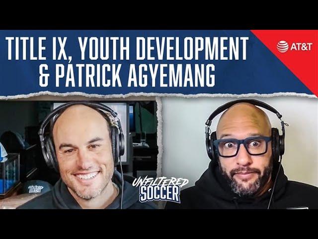 Landon Donovan and Tim Howard answer questions on Title IX and youth development in soccer