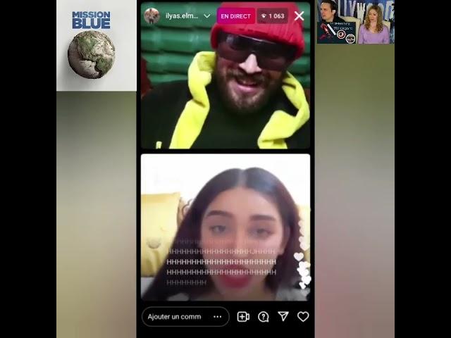 ilyas el malki vs Amal laf3a إلياس ملكي يقصف ولا يبالي