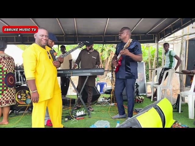 Live performance with EVANG AYOBOR AKEGOR