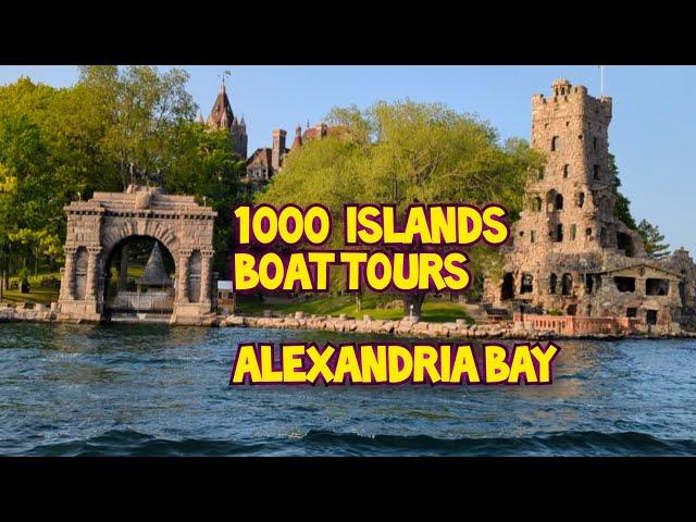 1000 Islands️️- Uncle Sam Boat tours with Landmarks| Alex Bay NY️ #history #travel #islands