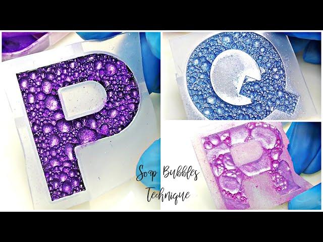 Soap Bubble Technique in Resin | RESIN CRAFTS 101 | Resin Art 2021 | DIY 2021 | Small Business Ideas