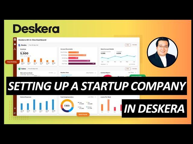 Setting up Your Startup in Deskera