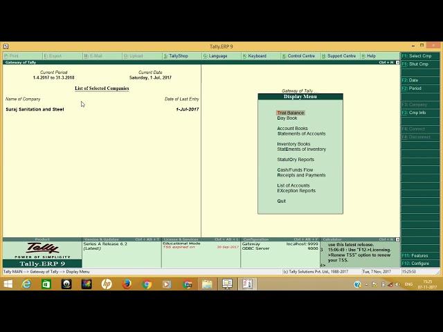 TDS ON CONTRACT | tally erp9 6.2 | Deduct tds (tax deducted at source) on contract