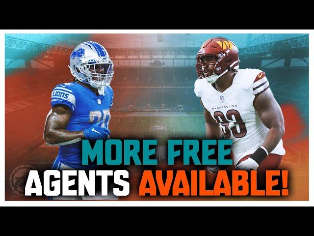 More Free Agents Have Become Available! | Updated Miami Dolphins Cap!