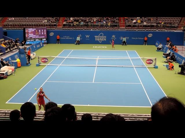 20170131 Jankovic VS Nara  WTA Taiwan Open singles R1