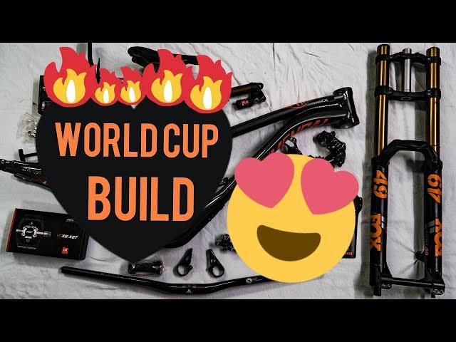 World cup 29" downhill race build