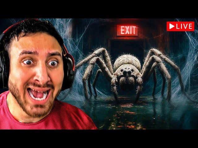 This NEW Spider Horror Game is ABSOLUTELY TERRIFYING...