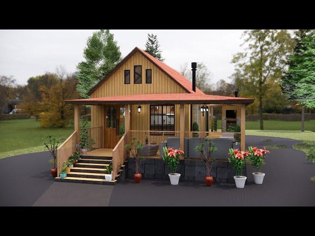 Cozy Small House Design | 5x10 Meters (16x33 Feet) | Stylish & Affordable Living