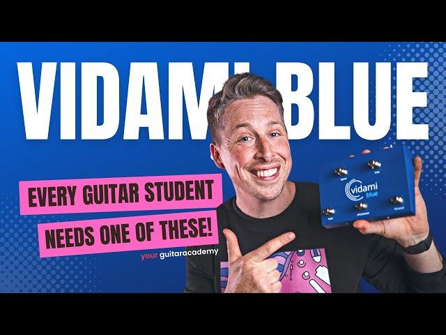 Vidami Blue Pedal Review - A Must Have Pedal To Learn Guitar Online.