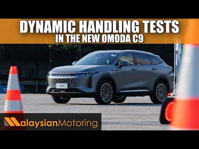 Omoda C9 Takes On Dynamic Handling Course | #Preview