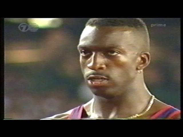 Michael Johnson Atlanta 1996 Gold 400m/200m