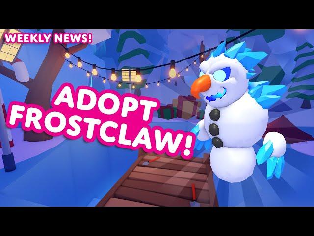  ADOPT A FROSTCLAW PET!  Winter Deer Bait, New Minigames AND MORE in Adopt Me!