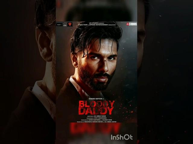 Bloody Daddy Teaser | Jio Studios | Shahid Kapoor | Ali Abbas Zafar