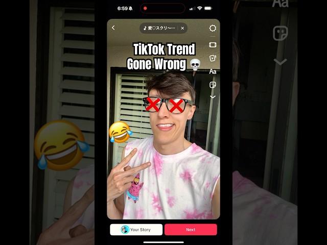 The TikTok Selfie Trend Gone WRONG 