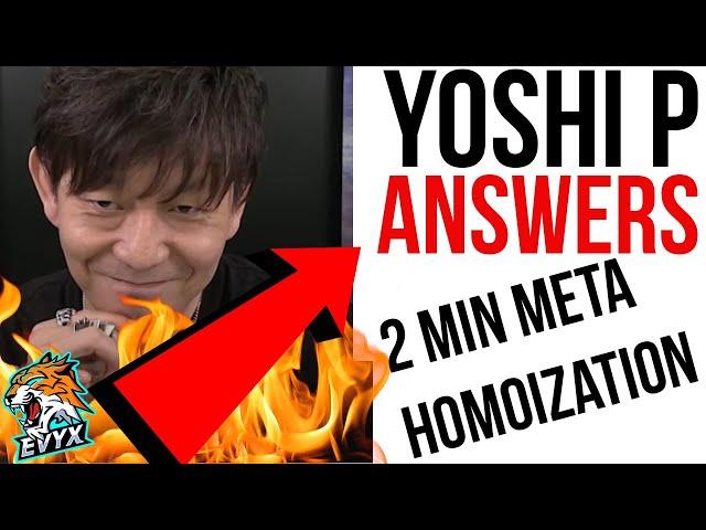 YOSHI P ANSWERS 2 Minute Meta and Job Homogenization! [FFXIV 6.5]