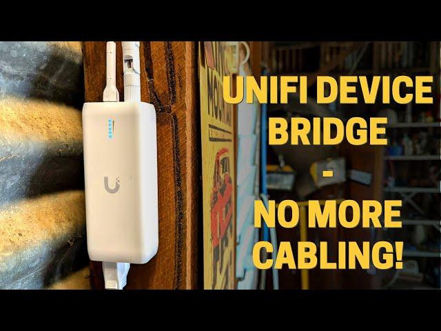 UniFi Device Bridge - Cables be gone! #unifi #networking