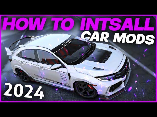 How To Install Car Mods in GTA V / GTA 5 *2024* EASY METHOD!! ADD-ON Car Mod