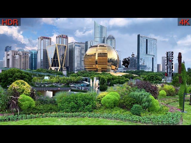 Walking on Hangzhou's Riverside Urban Balcony - The construction here is incredible