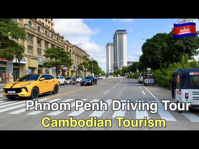 Cambodia Driving Tour - On The Koh Pich around Phnom Penh City 2023