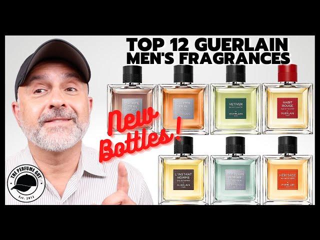 Top 12 GUERLAIN MEN'S FRAGRANCES + Bottle Changes, Discontinued Guerlain Men's Fragrances