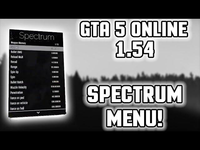 GTA 5 ONLINE SPECTRUM BEST FREE MOD MENU | FULL RECOVERY | FREE DOWNLOAD + TUTORIAL