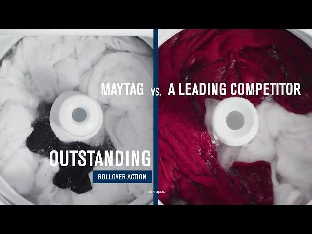 Maytag Commercial-Grade Residential Washer MVWP586GW: Outstanding Rollover Action