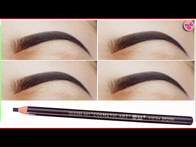 How to Apply an Eyebrow Pencil For Beginners