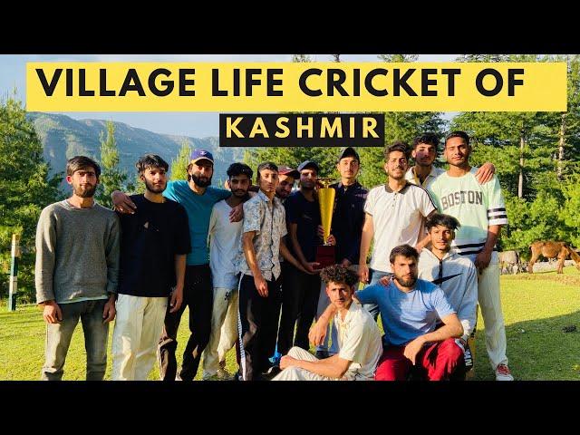 HOW WE PEOPLE PLAY CRICKET IN VILLAGES || VILLAGE LIFE OF KASHMIR