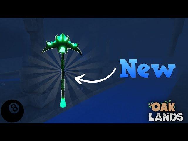 How to get NEW Gleam Harvester Pickaxe in Oaklands!