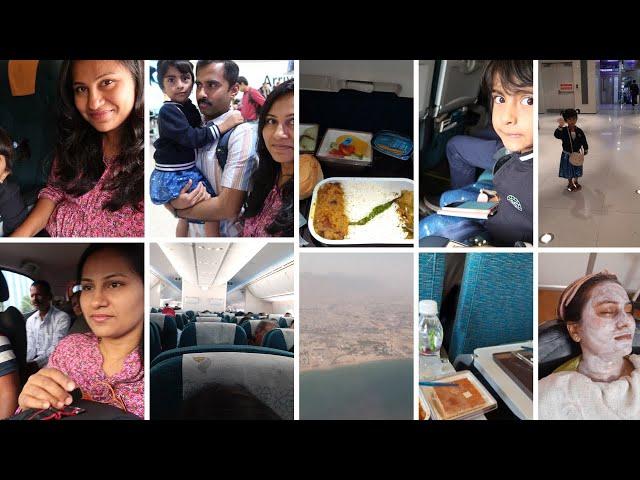 India to UK | Travelling alone with toddler|ನಮ್ಮ Flight ಜರ್ನಿ from India to London |Hi5Kannadavlogs