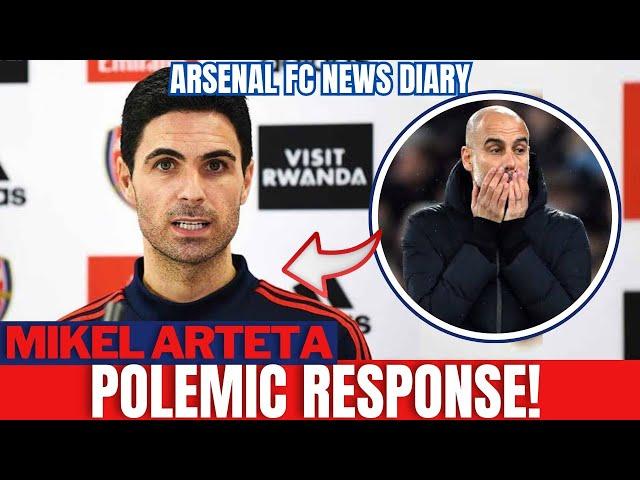 OH MY! ARTETA CAUSES CONTROVERSY WITH STRONG RESPONSE! [ARSENAL FC NEWS DIARY]