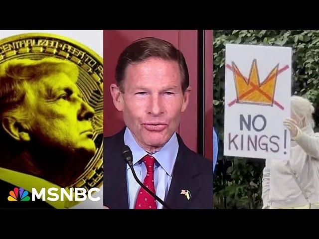 Republicans 'complicit' in Trump's corruption: Senator slams party over crypto dinner
