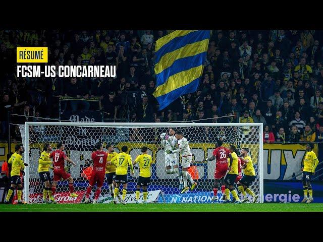 Le résumé de FCSM-US Concarneau | 11e journée de National