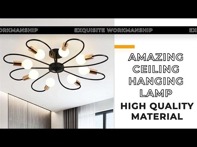 Avior Chandelier for Low Height Ceiling