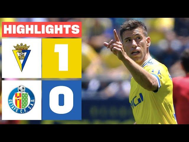 CÁDIZ CF 1 - 0 GETAFE CF | HIGHLIGHTS LALIGA EA SPORTS