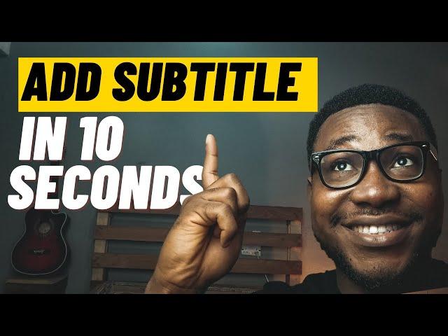 How to add subtitle to a video automatically in 2021