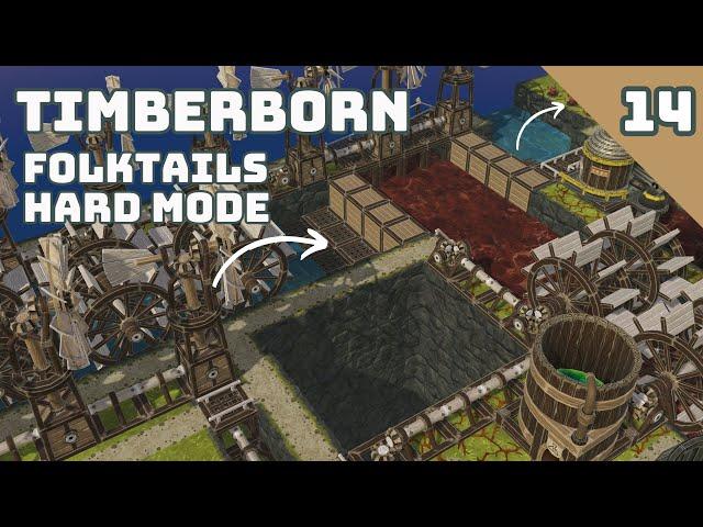 SUB-AQUEDUCT  | FOLKTAILS CLIFFSIDE HARDMODE   | SERIES 8 | TIMBERBORN | Episode 14