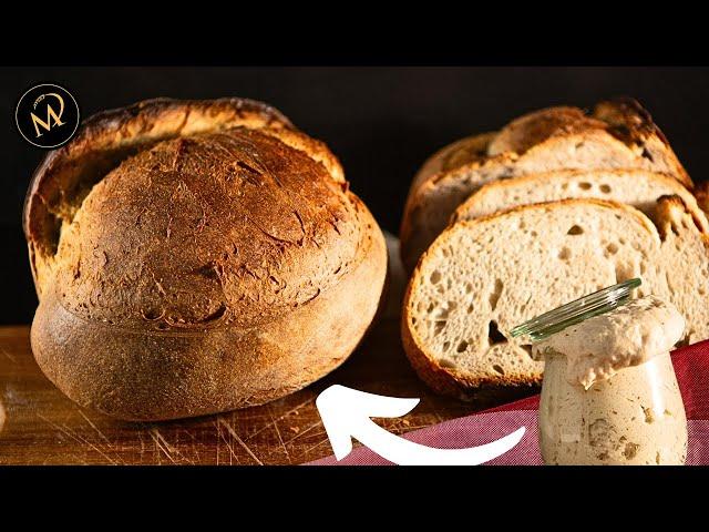 Sauerteig Basic Brot - Mein einfaches Standard Sauerteigbrot Rezept