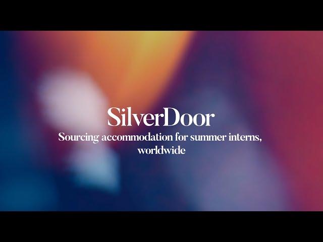 Sourcing accommodation for interns, worldwide | SilverDoor