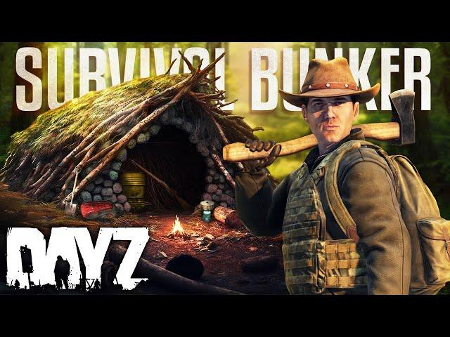 We Built a HIDDEN SURVIVAL BUNKER in DayZ!